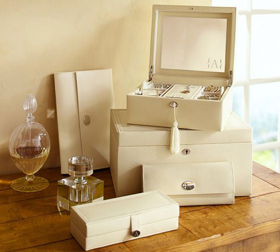 McKenna Leather Large Jewelry Box